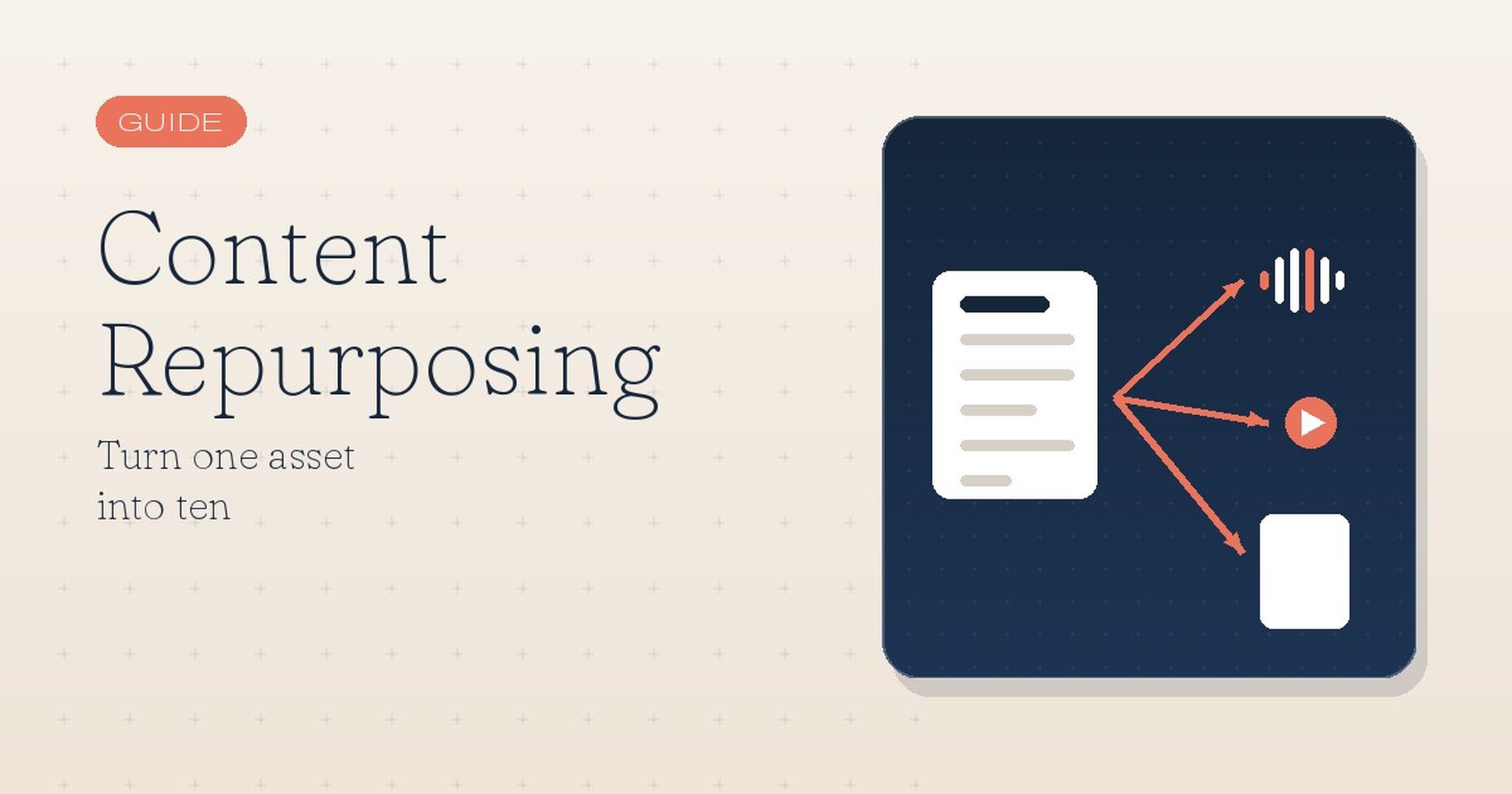 Content Repurposing With AI: Turn One Asset Into Ten